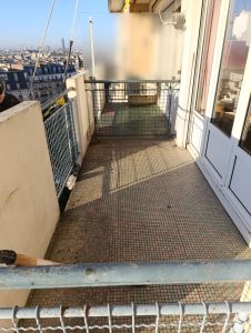 Rénovation balcon à Paris
