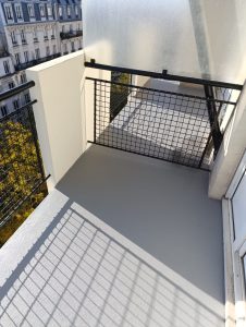Rénovation d'un balcon à Paris