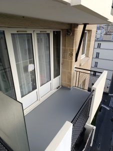 Rénovation d'un balcon à Paris